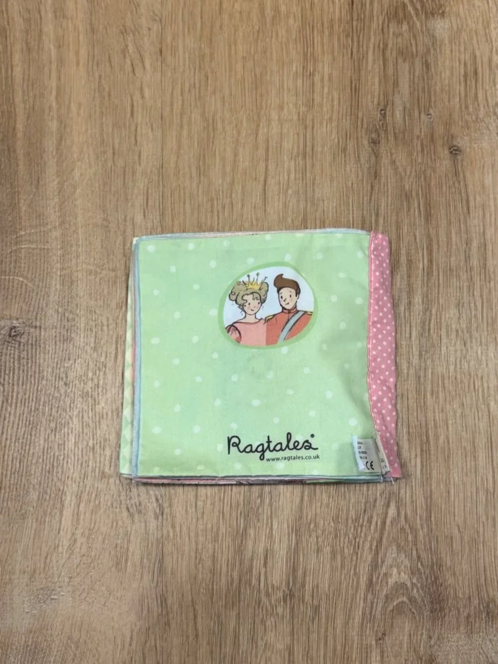 Ragtales Princess & The Pea Fabric Storybook For Kids